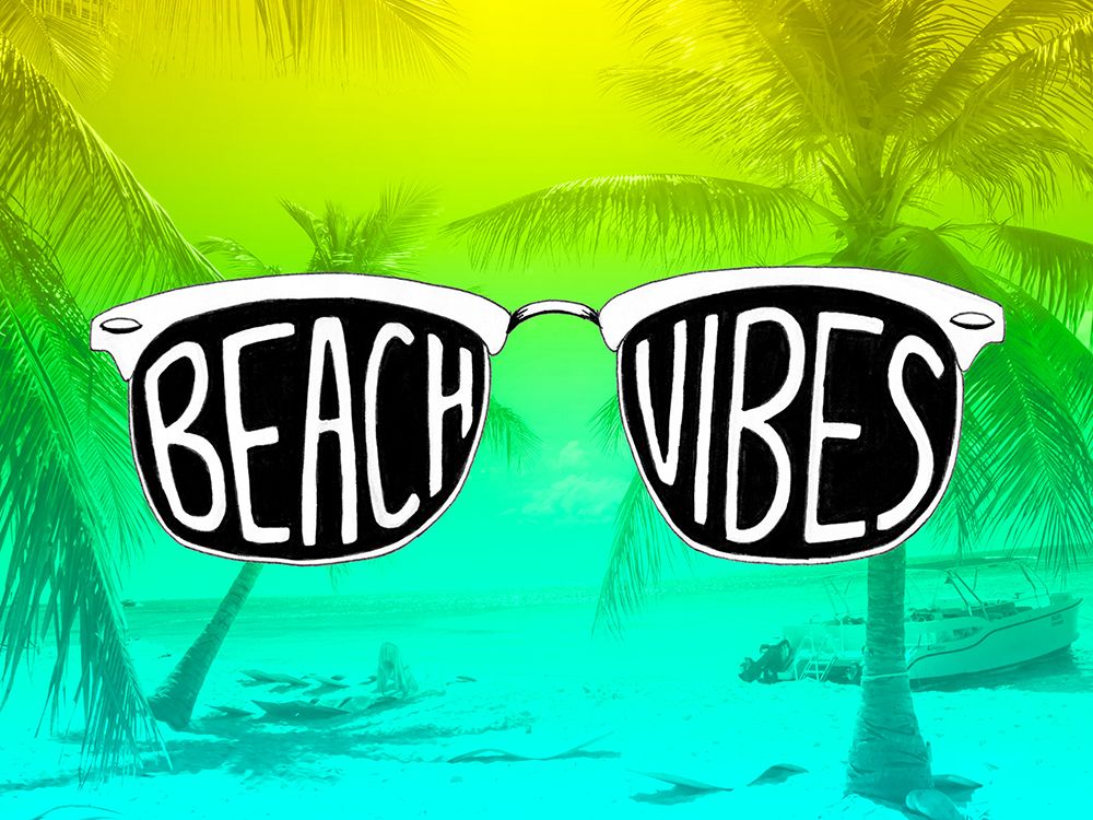 Beach Vibes II art print by Emily Navas for $57.95 CAD