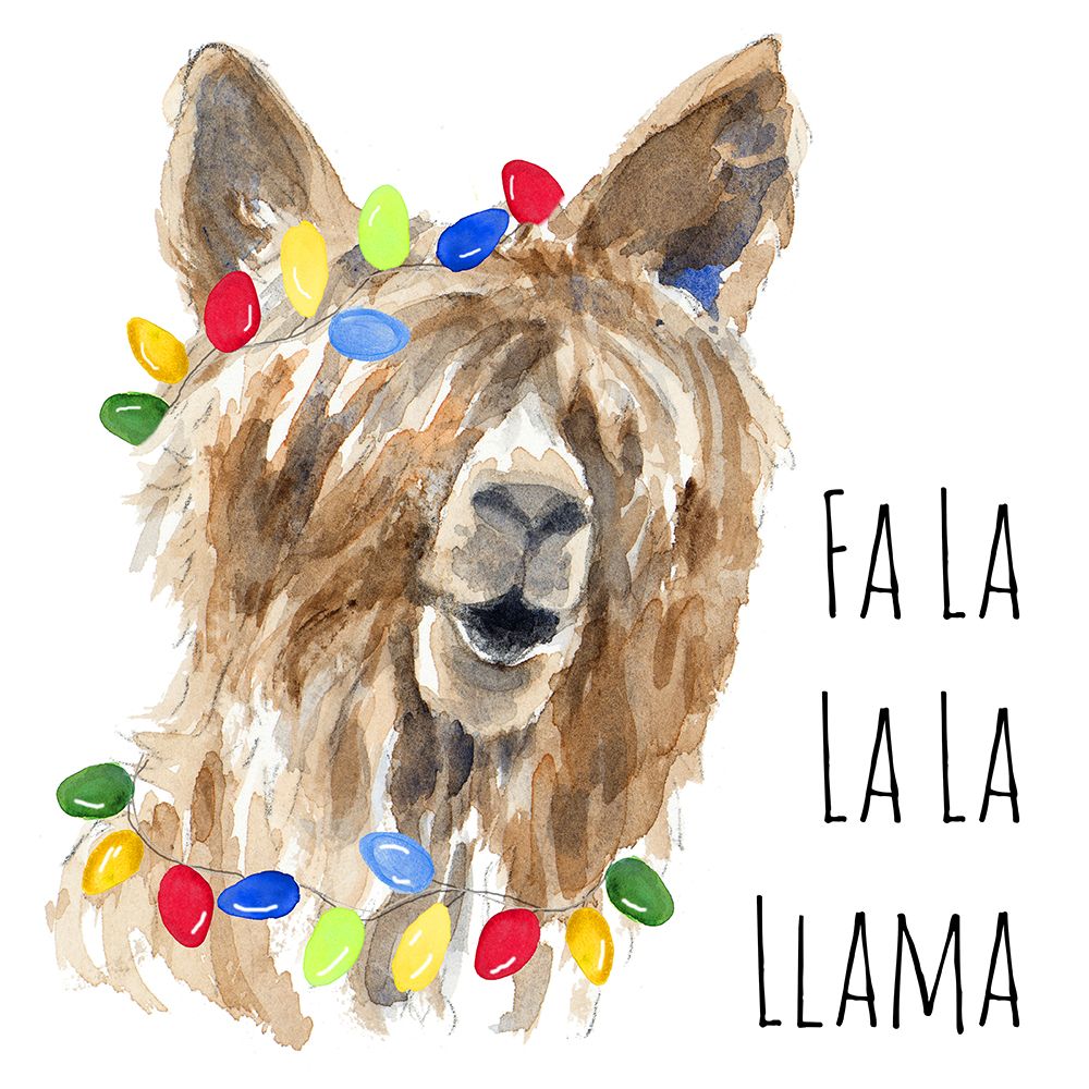 Fa La Llama art print by Lanie Loreth for $57.95 CAD