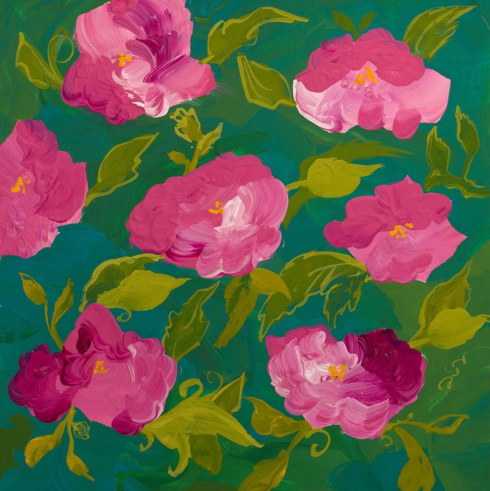 Bunch of Flowers II art print by Robin Maria for $57.95 CAD