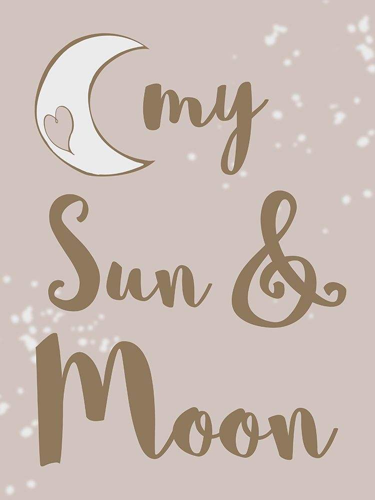 Sun and Moon art print by SD Graphics Studio for $57.95 CAD