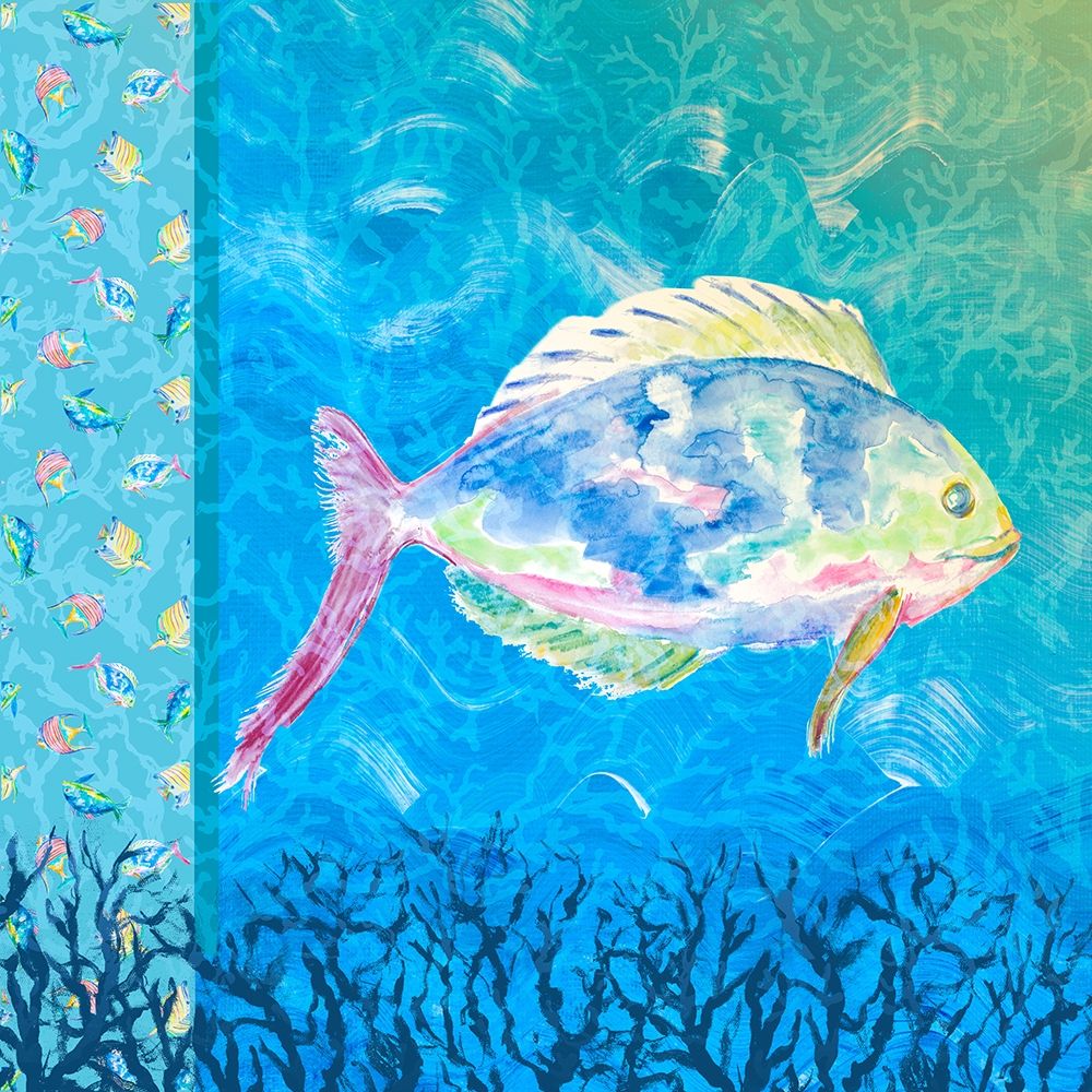 Under the Sea I art print by Julie DeRice for $57.95 CAD