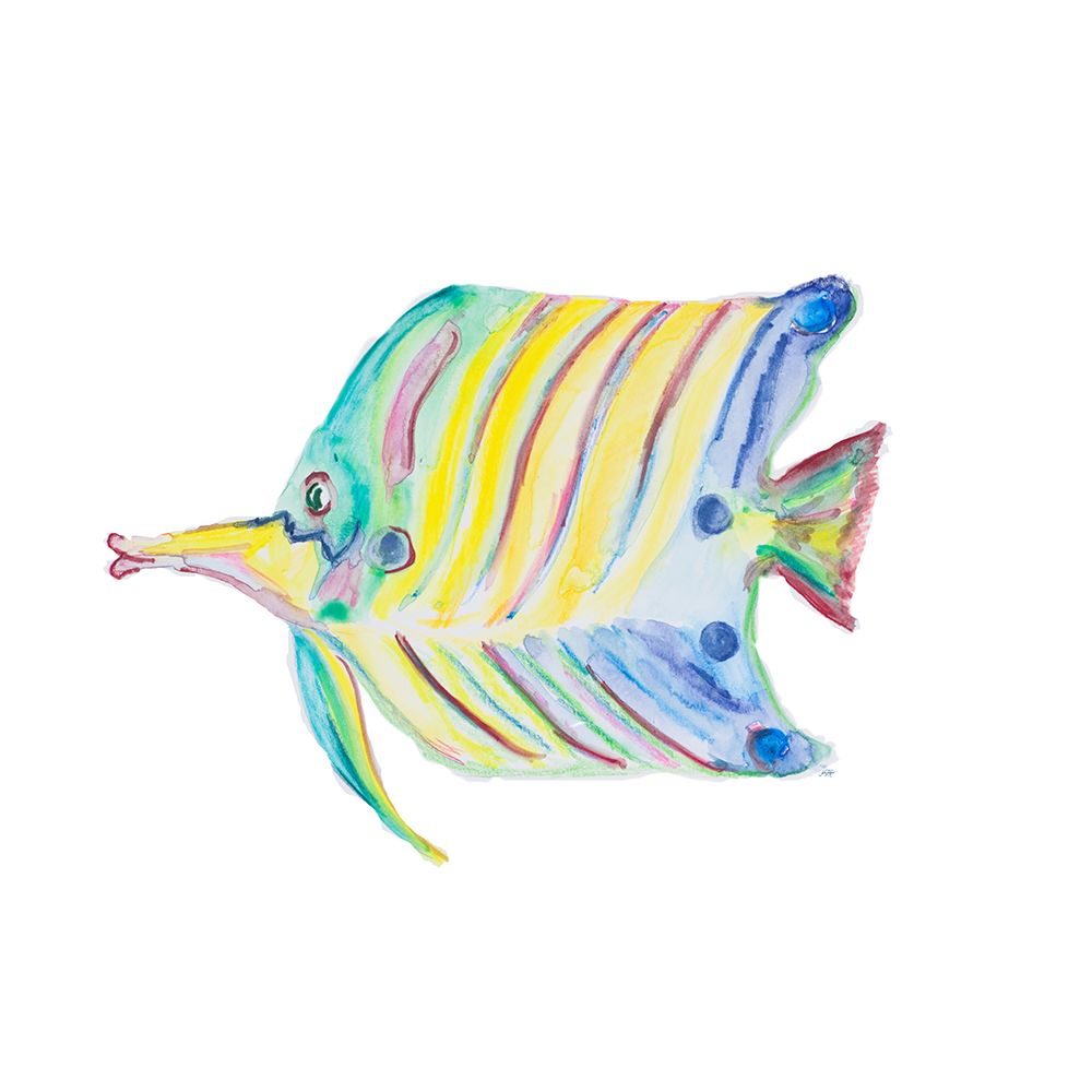 Swim with the Fish IV art print by Julie DeRice for $57.95 CAD