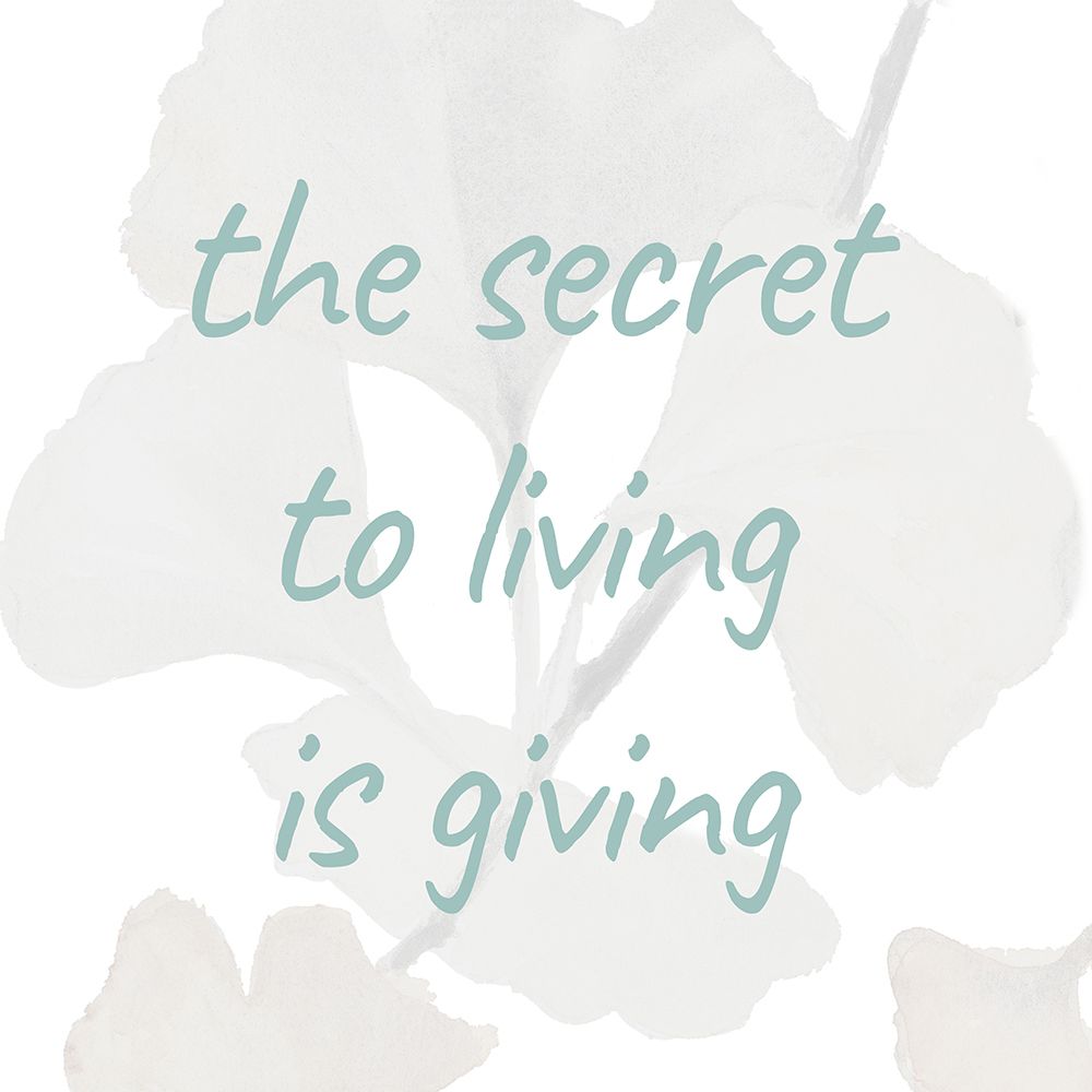 The Secret To Living art print by Lanie Loreth for $57.95 CAD