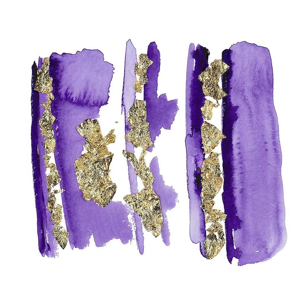 Gold Flake Purple art print by B. Danelle for $57.95 CAD