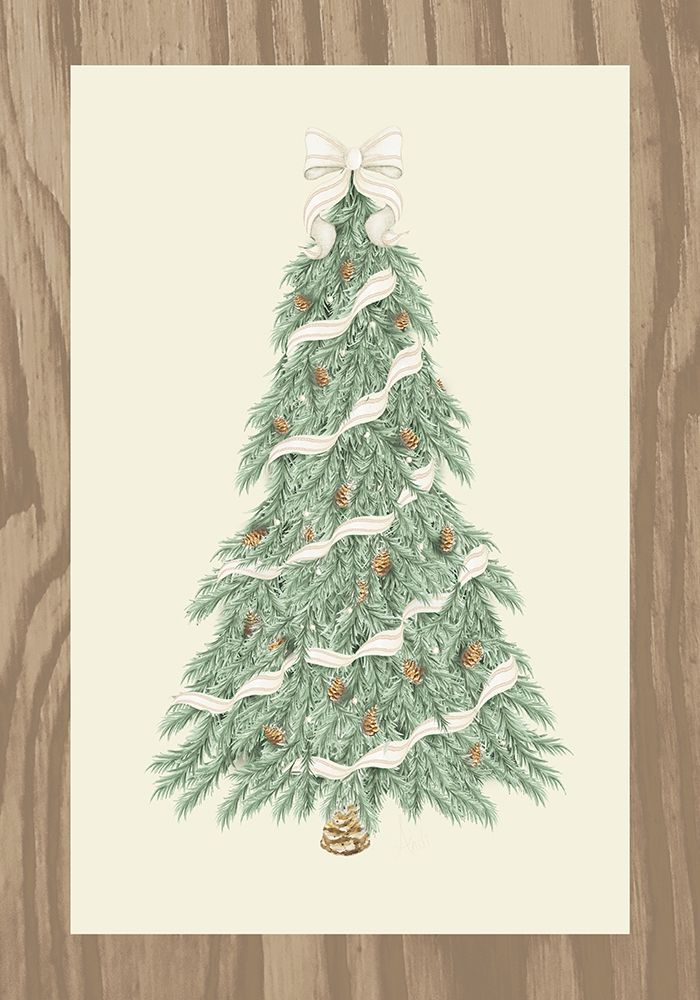Hometown Christmas on Wood I art print by Andi Metz for $57.95 CAD