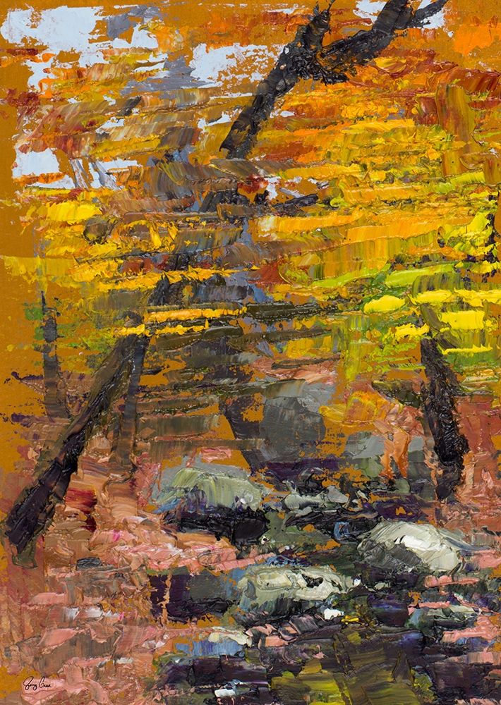 Autumn Woods art print by Jenny Green for $57.95 CAD