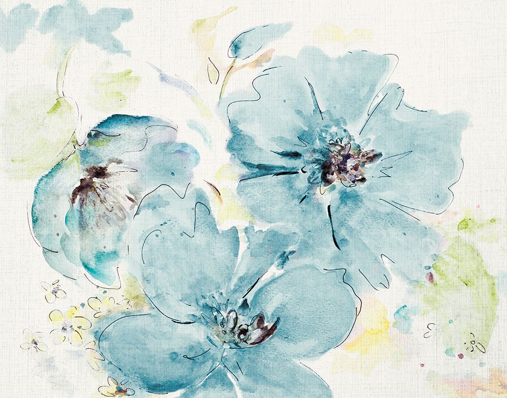 Nature Inspired In Blue art print by Patricia Pinto for $57.95 CAD