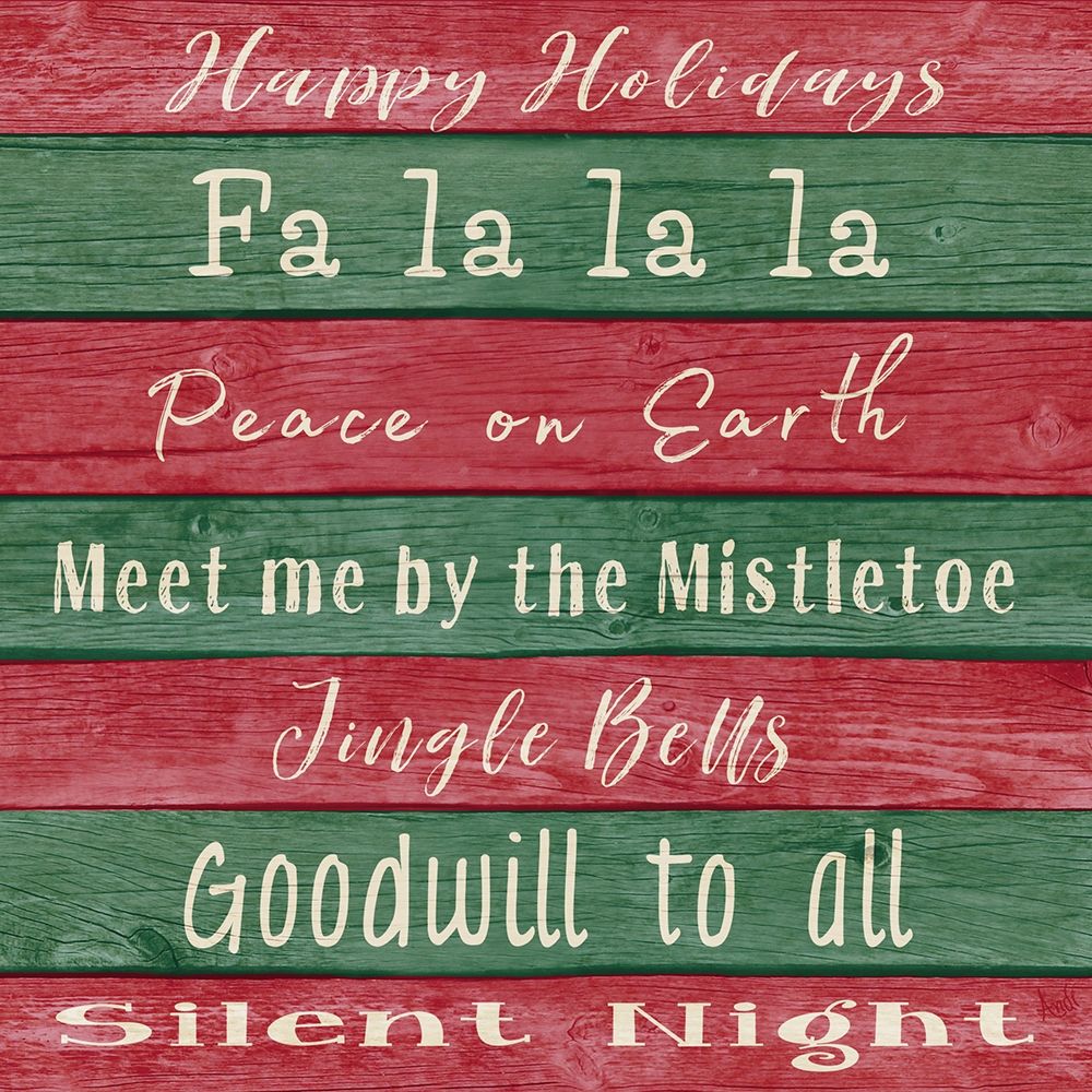 Holiday Chants I art print by Andi Metz for $57.95 CAD
