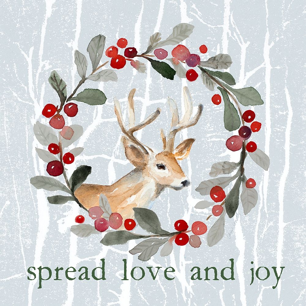 Spread Love and Joy art print by Lanie Loreth for $57.95 CAD