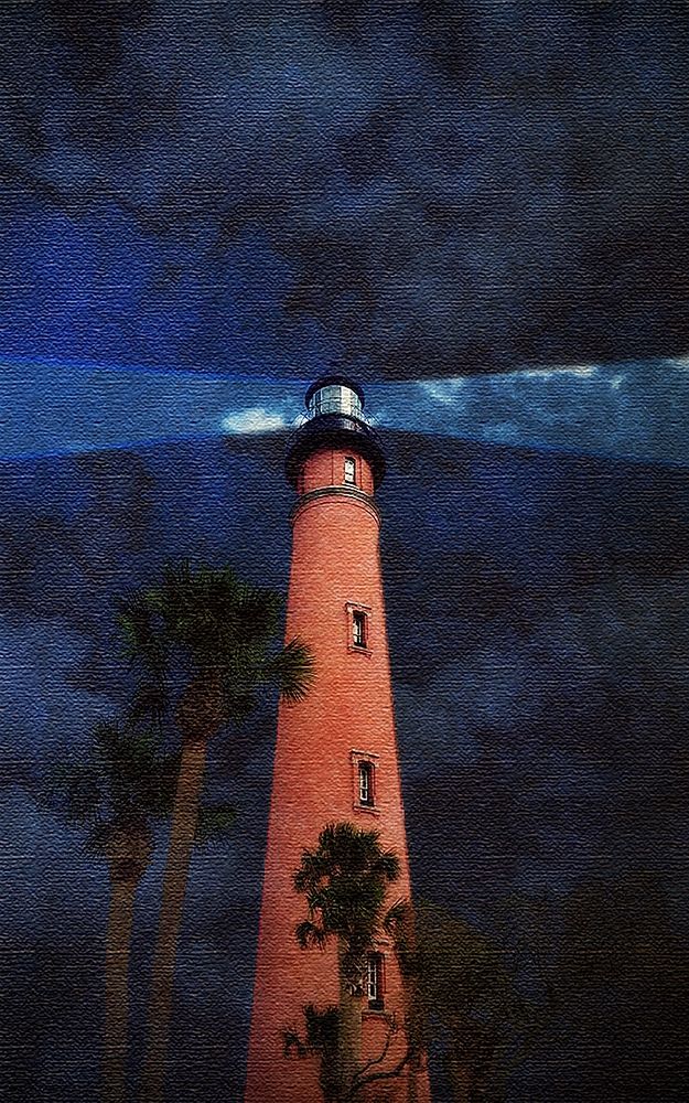 Lighthouse Nights art print by Kali Wilson for $57.95 CAD
