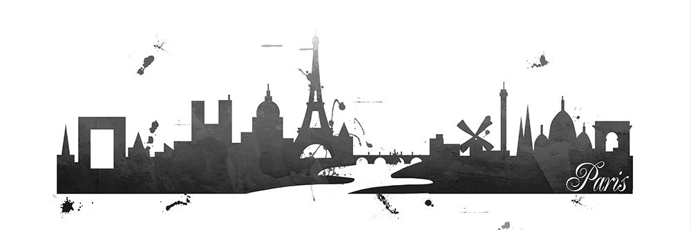 Paris Skyline art print by Anna Quach for $57.95 CAD