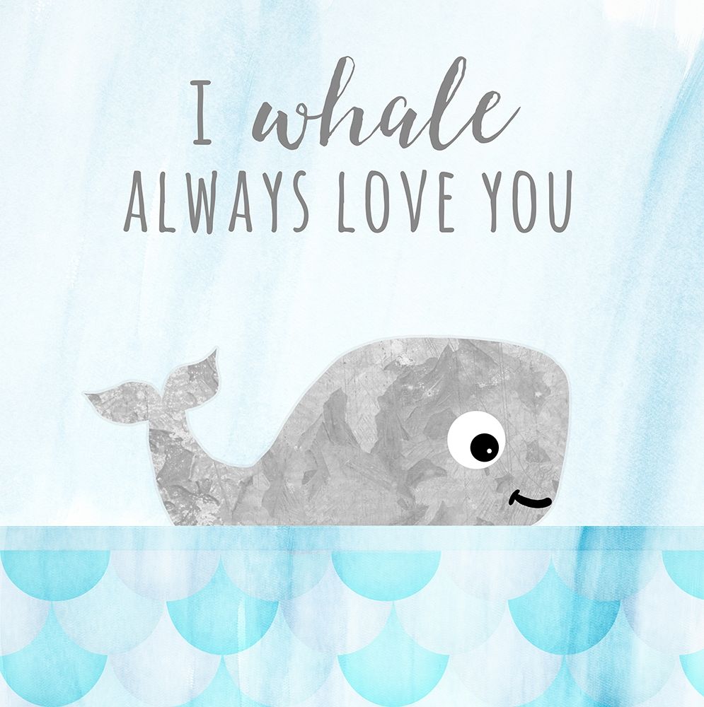 Whale Always Love You art print by Anna Quach for $57.95 CAD