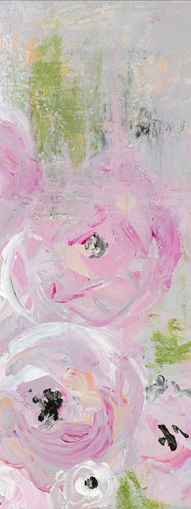 Pink Pastel Floral I art print by Nola James for $57.95 CAD