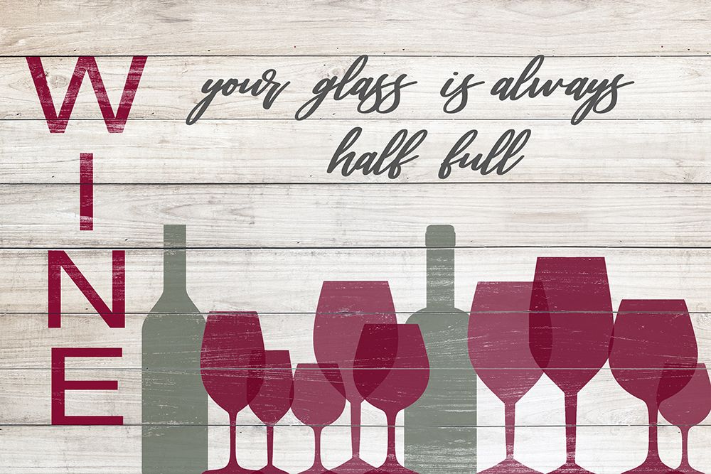 Your Glass Is Always Half Full art print by Anna Quach for $57.95 CAD
