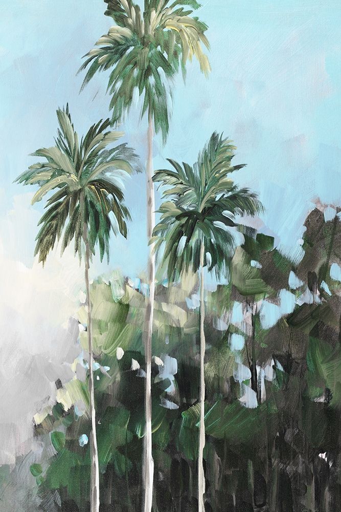 Palms on the Coast art print by Jane Slivka for $57.95 CAD
