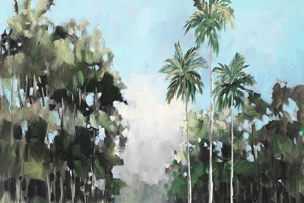 Palms On The Coast art print by Jane Slivka for $57.95 CAD