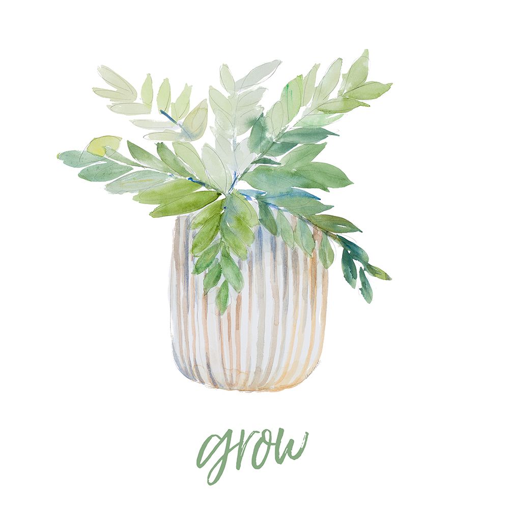 Grow Plant art print by Lanie Loreth for $57.95 CAD