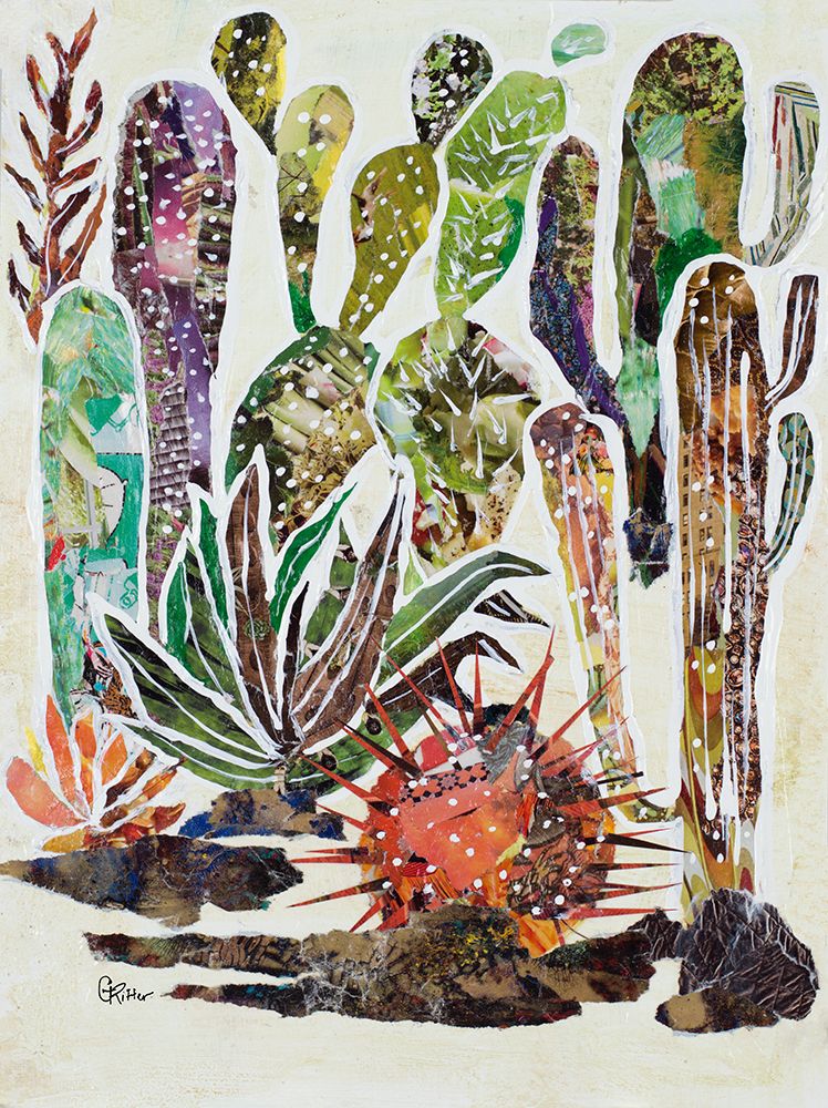 Desert Garden II art print by Gina Ritter for $57.95 CAD