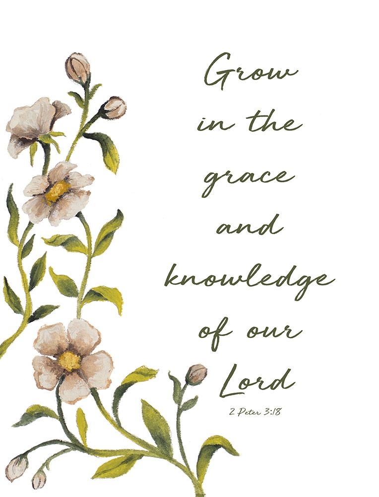 Grow in Grace art print by Elizabeth Medley for $57.95 CAD