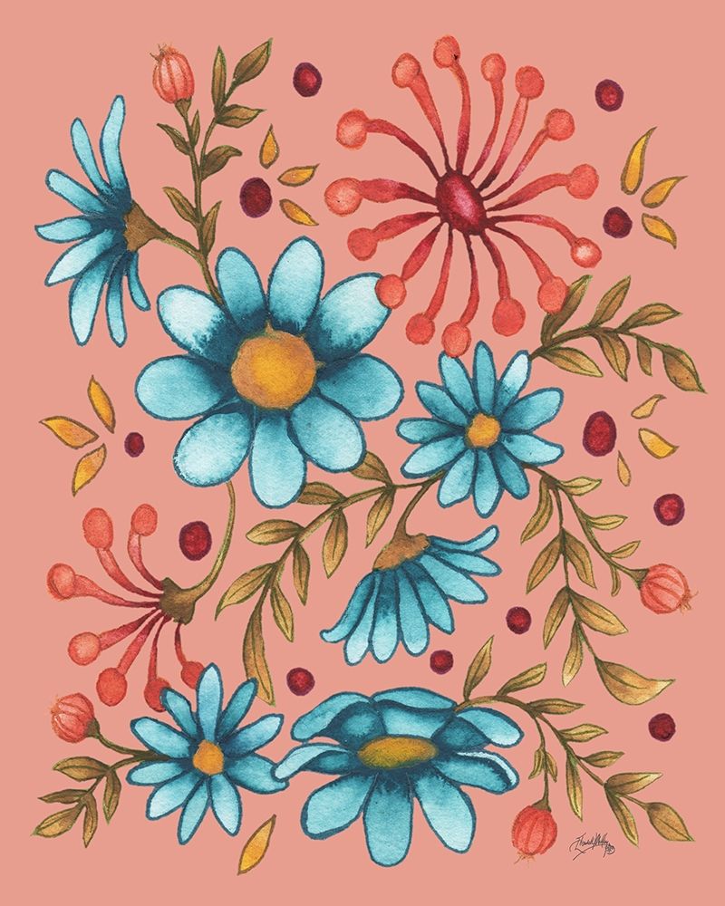 Spring and Floral II art print by Elizabeth Medley for $57.95 CAD