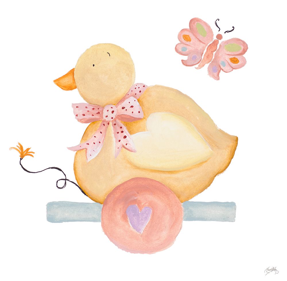 Whimsical Duck art print by Elizabeth Medley for $57.95 CAD