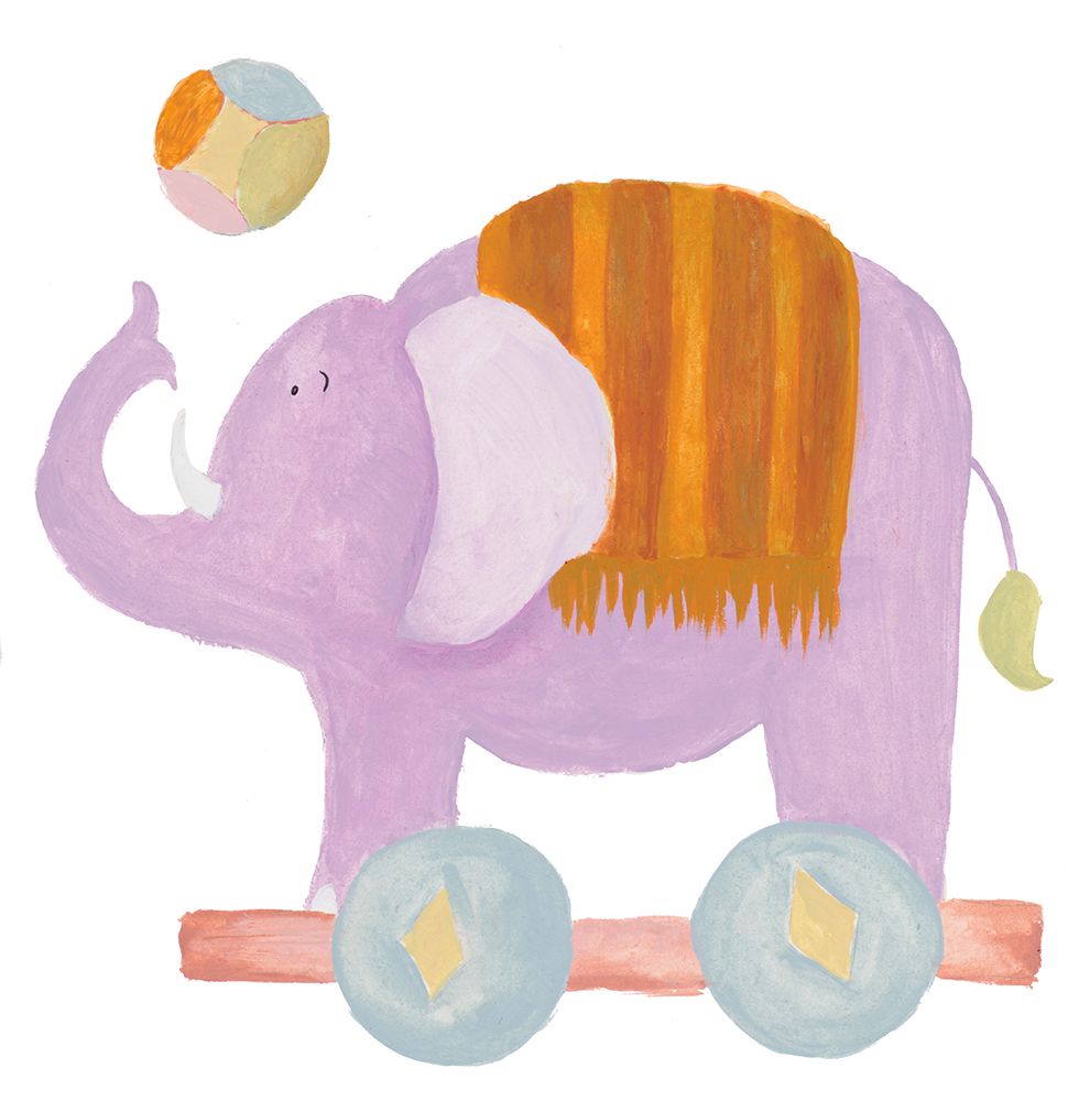 Whimsical Elephant art print by Elizabeth Medley for $57.95 CAD