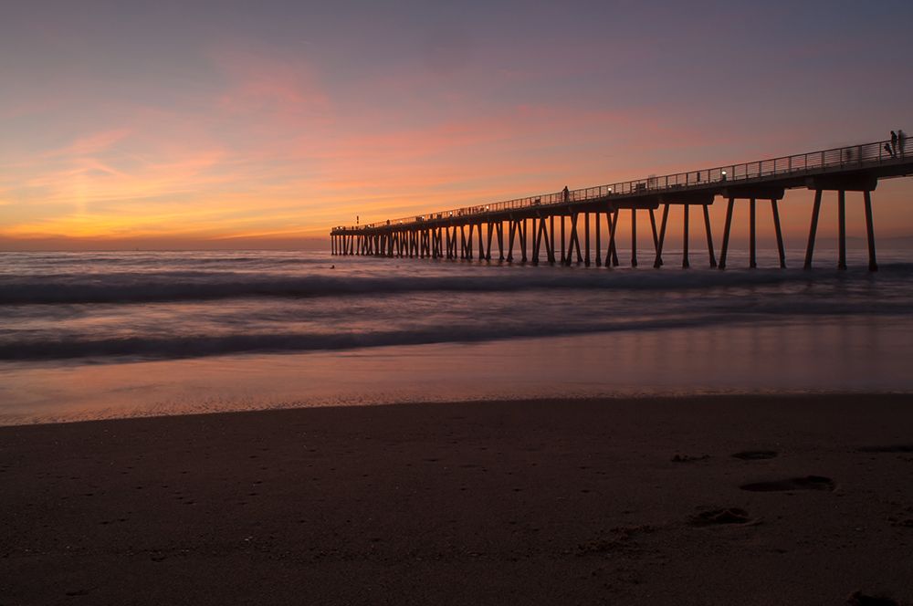 Sunset Pacific Pier I art print by Bill Carson Photography for $57.95 CAD