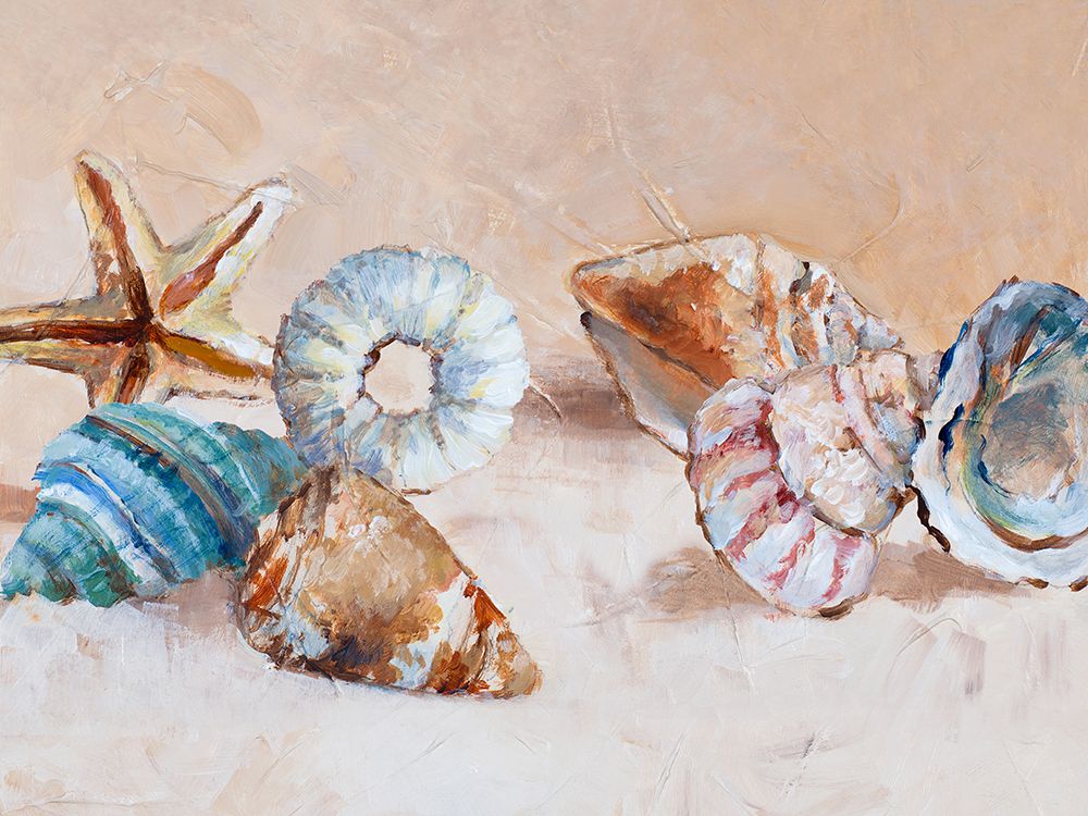 Shells on the Shore Rectangle art print by Lanie Loreth for $57.95 CAD