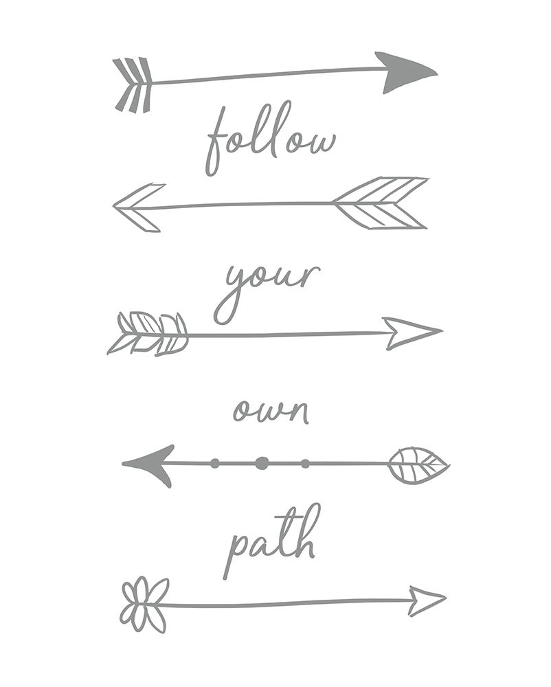 Follow Your Own Path art print by Anna Quach for $57.95 CAD