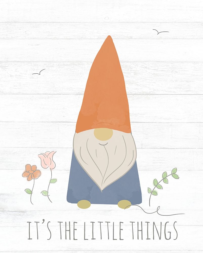 Its the Little Things (Gnome) art print by Anna Quach for $57.95 CAD