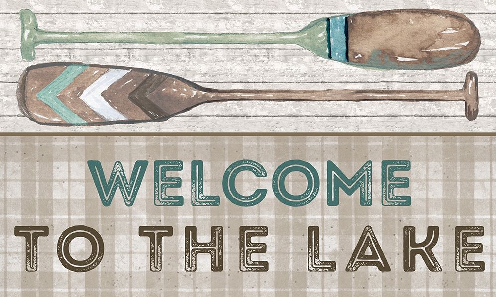 Welcome to the Lake art print by Elizabeth Medley for $57.95 CAD