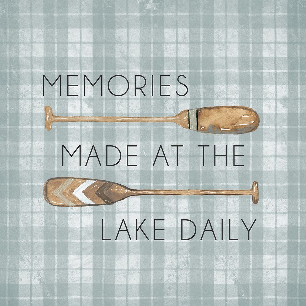 Memories Made At The Lake Daily art print by Elizabeth Medley for $57.95 CAD