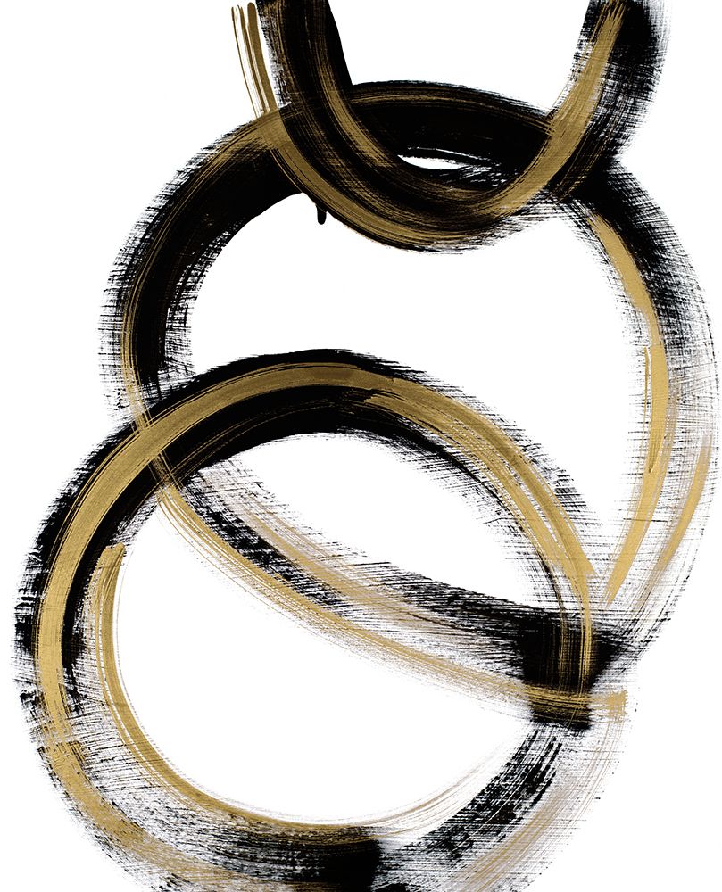 Modern Flow With Gold art print by Susan Bryant for $57.95 CAD