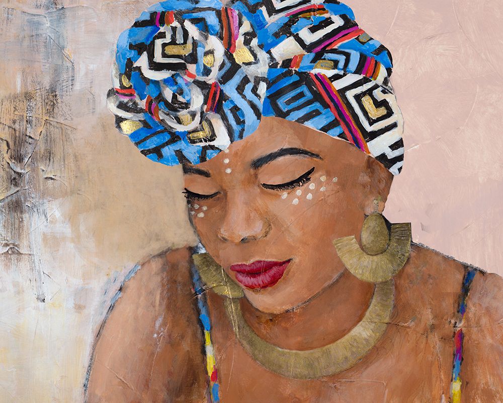Adorned African Woman art print by Lanie Loreth for $57.95 CAD