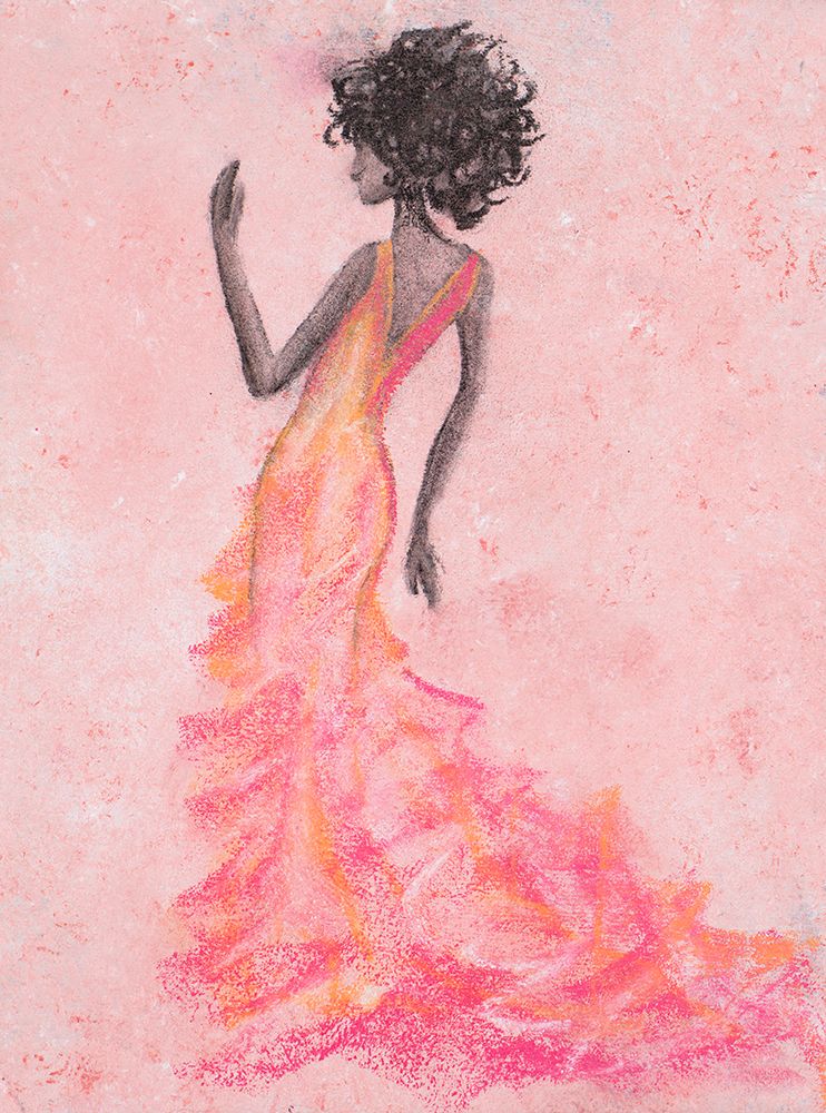 Xhose Woman in Pink art print by Gina Ritter for $57.95 CAD