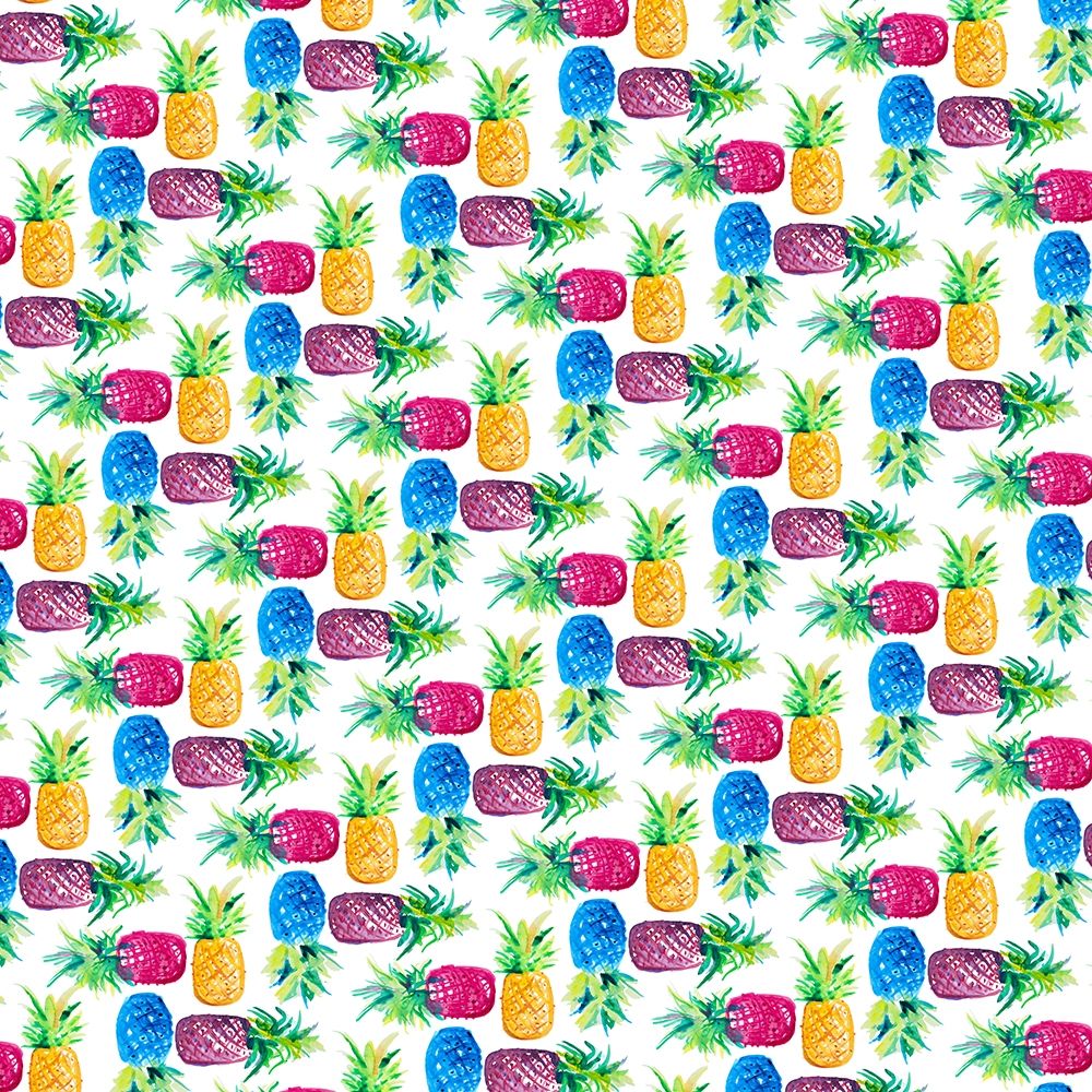 Pineapple Party Pattern art print by Lanie Loreth for $57.95 CAD