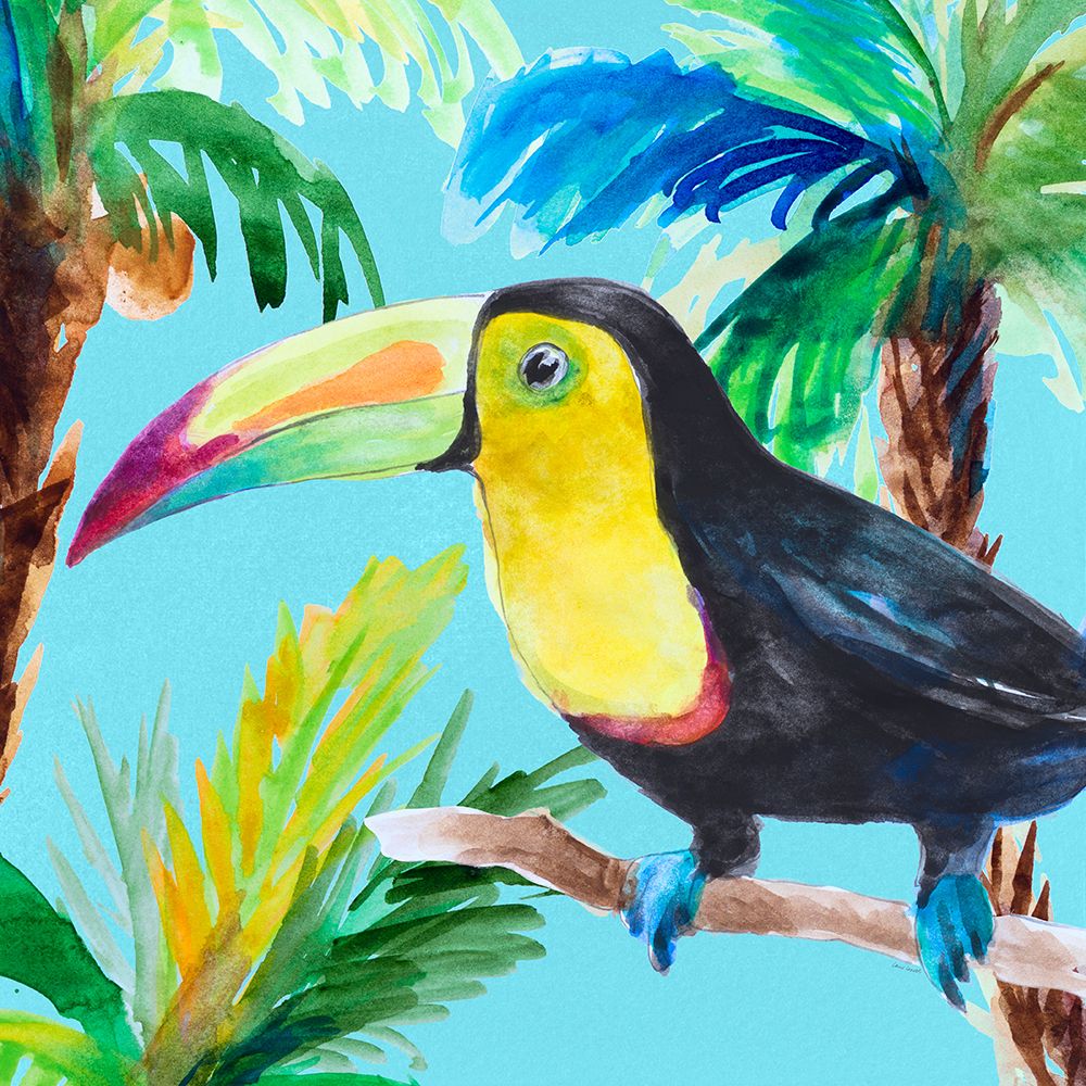 Tropical Tucan I art print by Lanie Loreth for $57.95 CAD