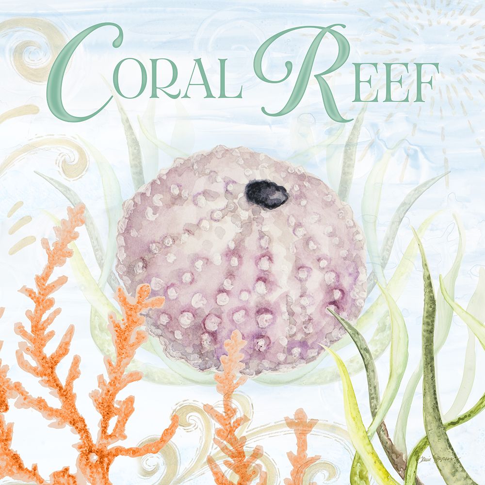 Coral Reef art print by Janice Gaynor for $57.95 CAD