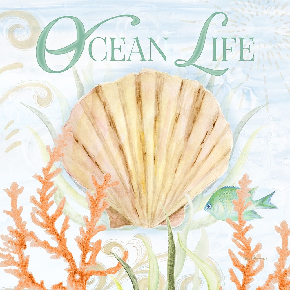 Ocean Life art print by Janice Gaynor for $57.95 CAD