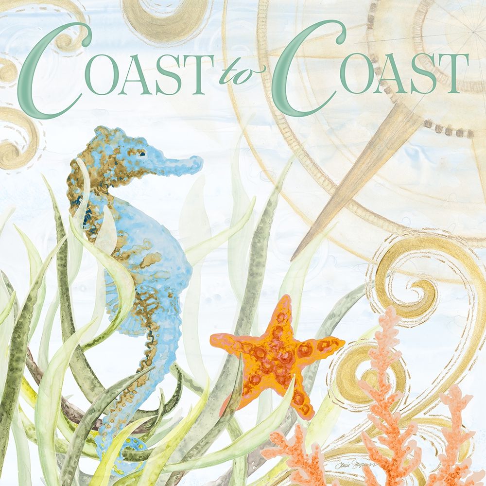 Ocean to Ocean art print by Janice Gaynor for $57.95 CAD