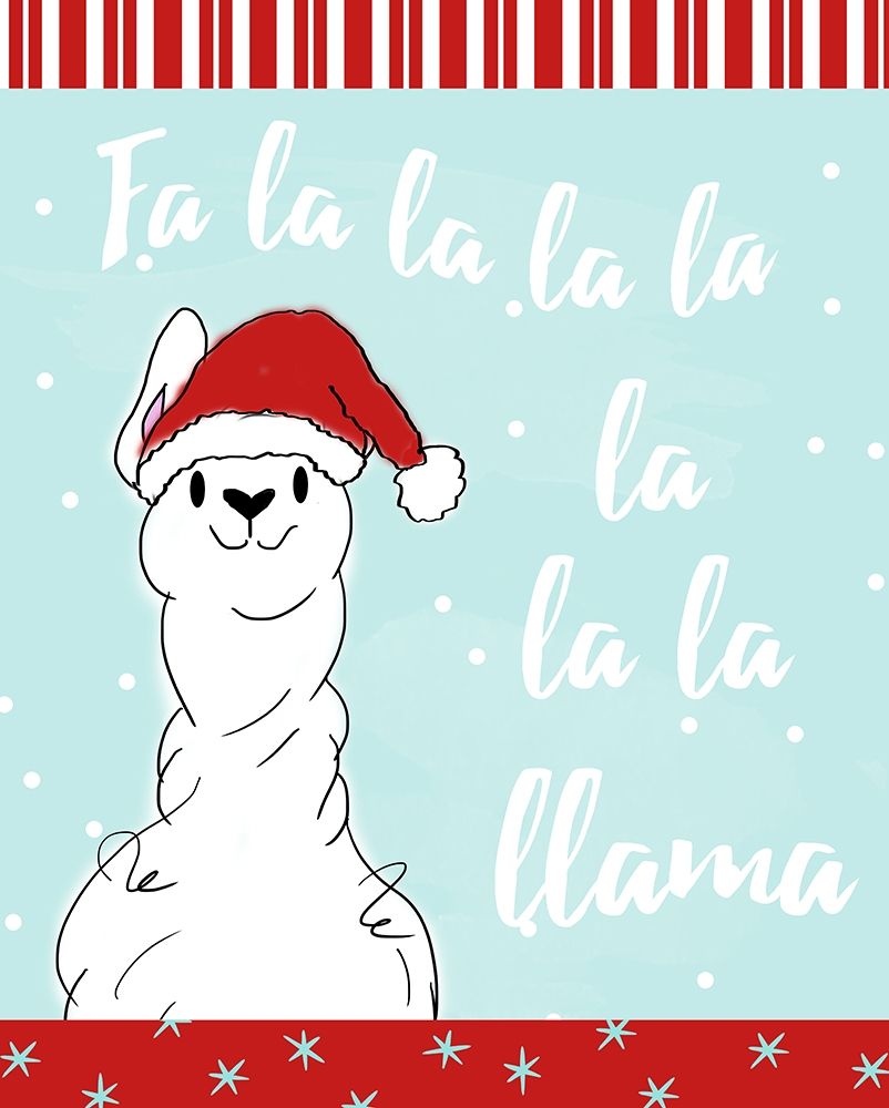 Fa La Llama art print by Anna Quach for $57.95 CAD