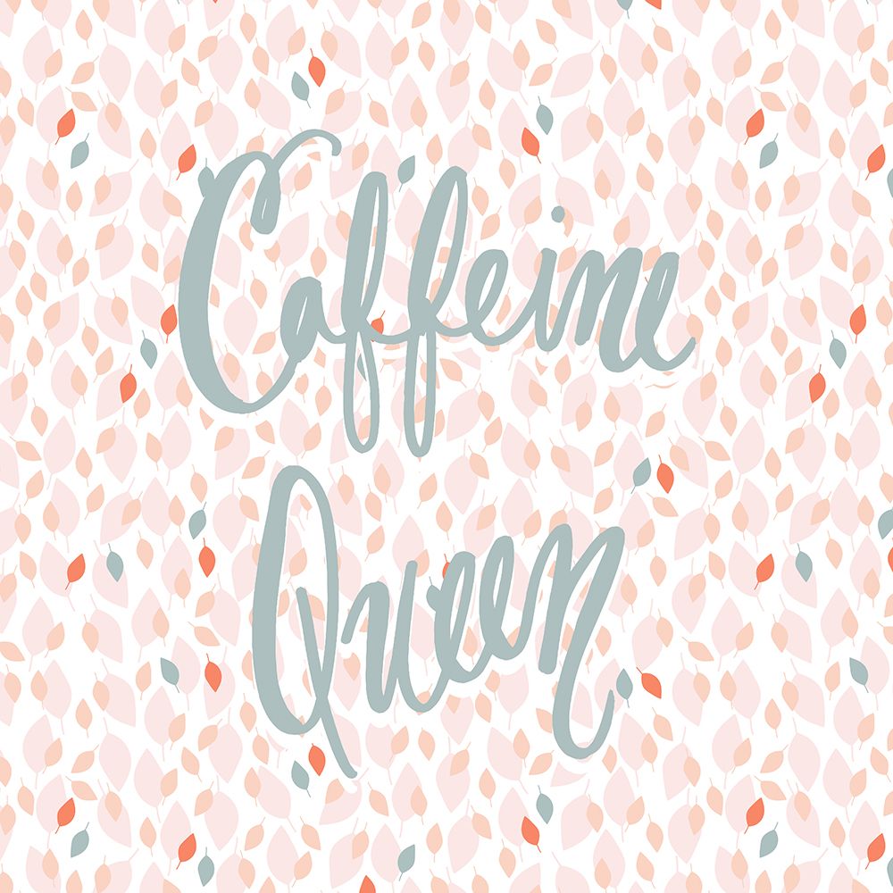 Caffeine Queen on Confetti art print by Sarah Gardner for $57.95 CAD
