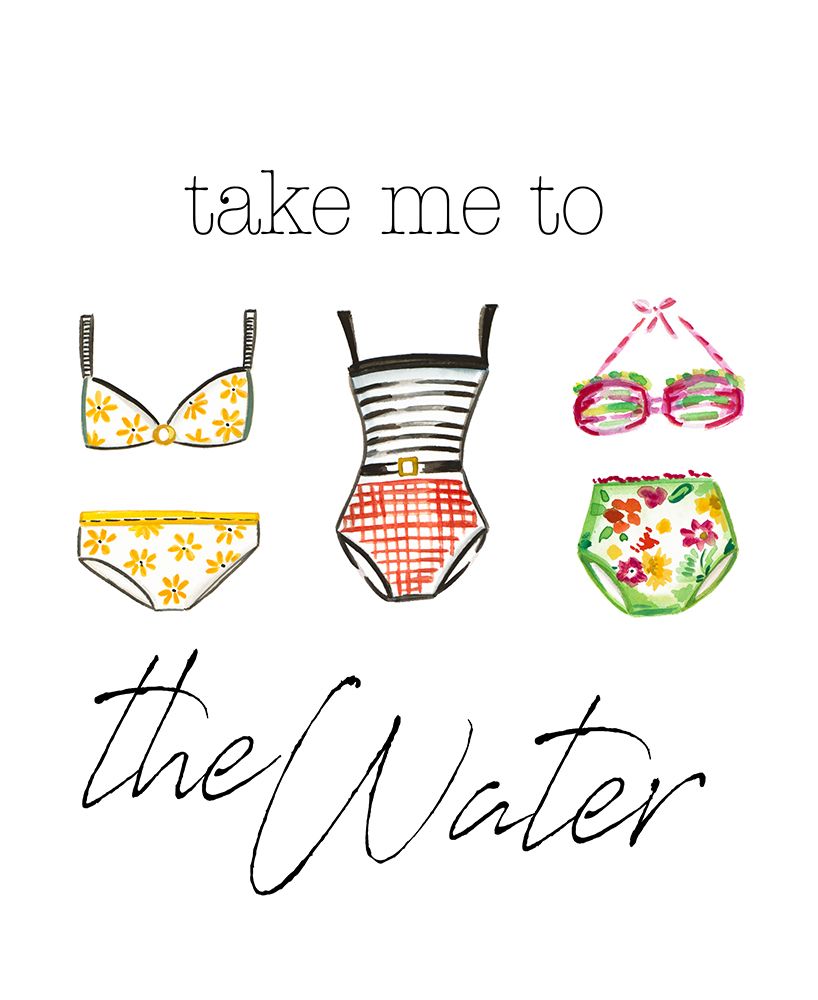 Take Me to the Water art print by Ani Del Sol for $57.95 CAD