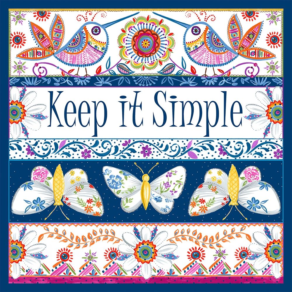 Keep it Simple art print by Ani Del Sol for $57.95 CAD