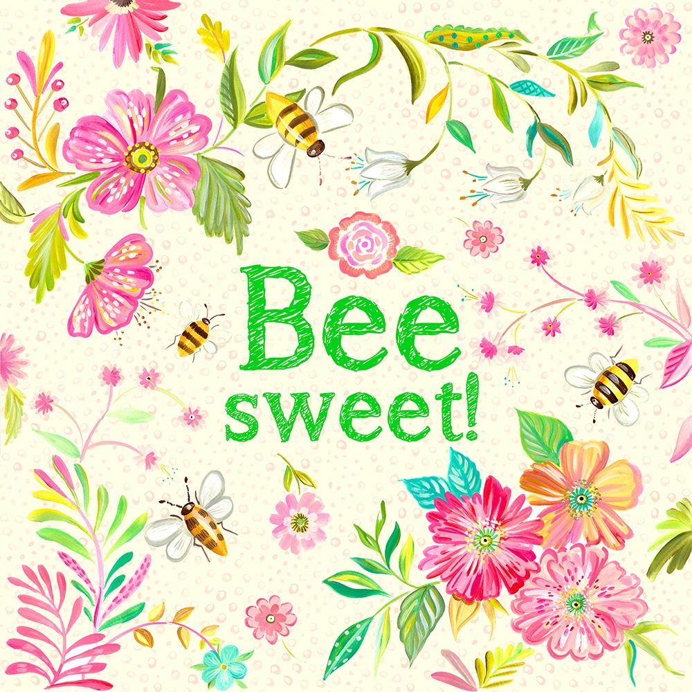 Bee Sweet art print by Ani Del Sol for $57.95 CAD