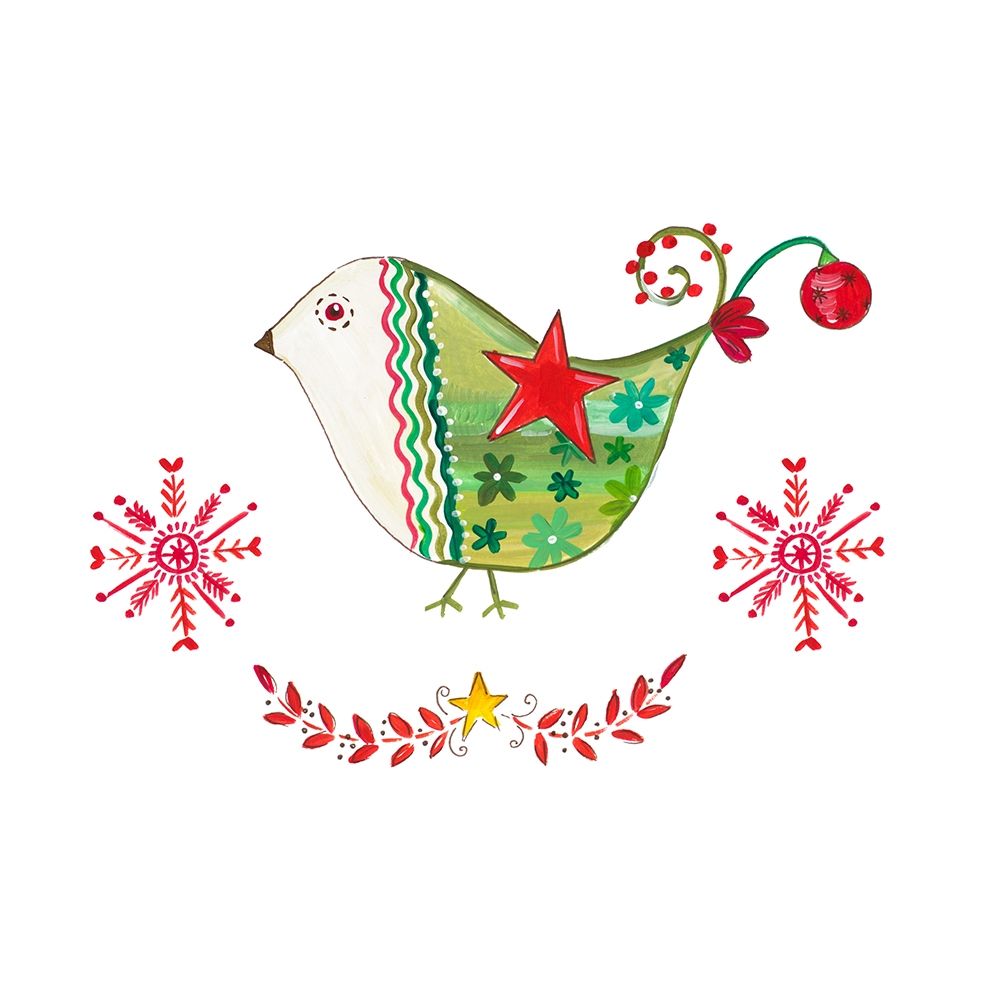 Christmas Dove I art print by Ani Del Sol for $57.95 CAD