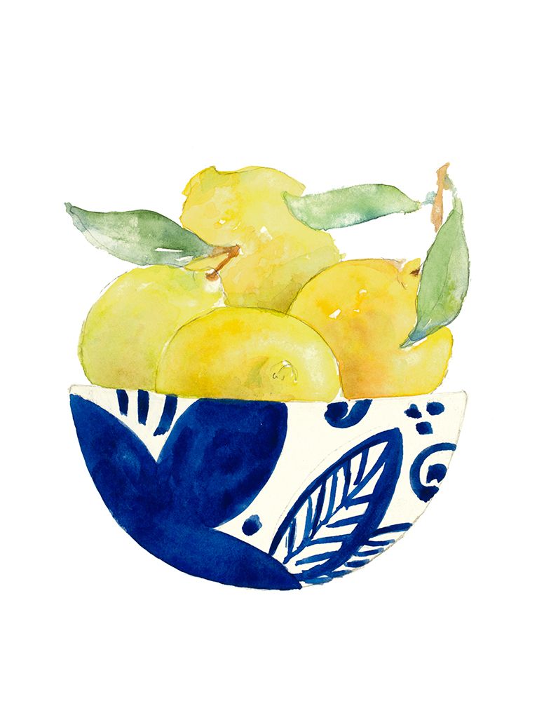 Bowl of Lemons I art print by Lanie Loreth for $57.95 CAD