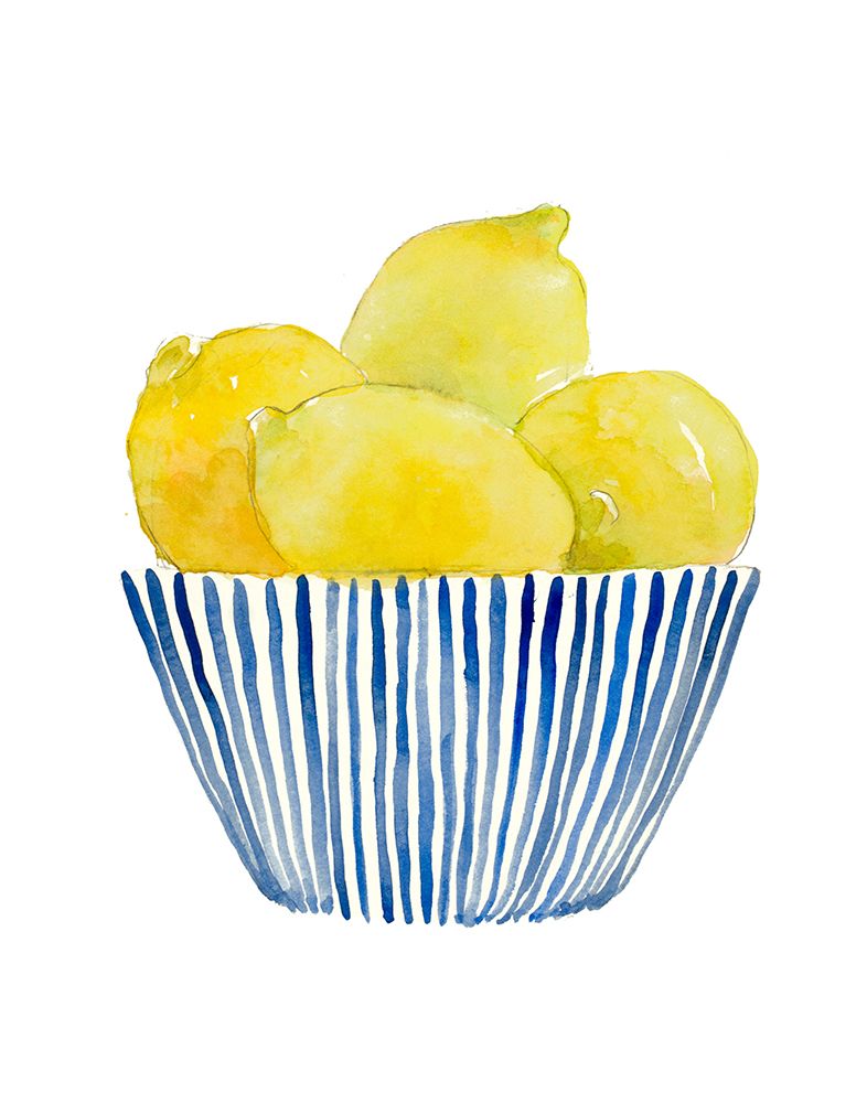 Bowl of Lemons II art print by Lanie Loreth for $57.95 CAD