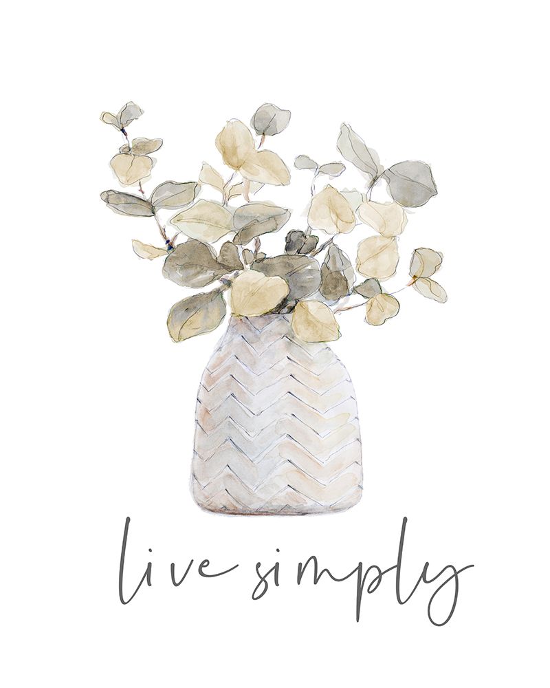 Live Simply art print by Lanie Loreth for $57.95 CAD