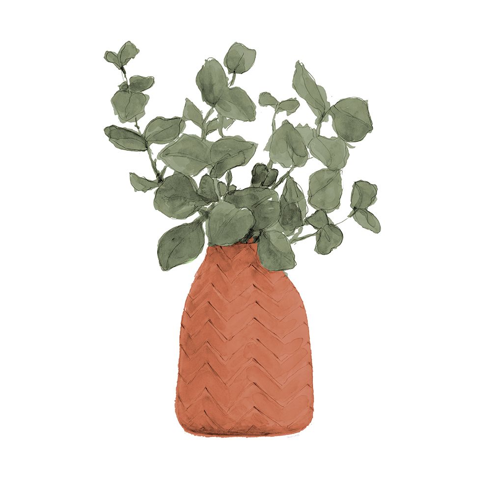 Plant In Terracotta  Pot III art print by Lanie Loreth for $57.95 CAD